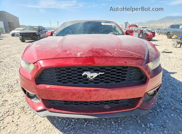 1FA6P8TH6H5281425 2017 FORD MUSTANG Red Vista frontal