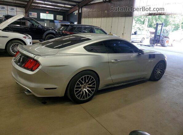 1FA6P8TH6H5305352 2017 FORD MUSTANG Silver Trasero derecho