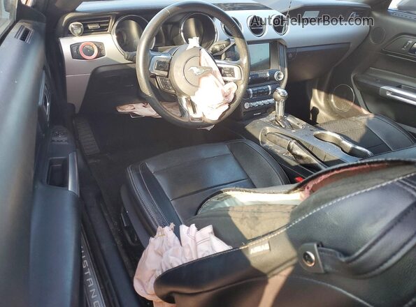 1FA6P8TH6H5310311 2017 FORD MUSTANG Gray Առջևի վահանակի տեսք