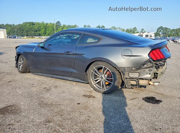 1FA6P8TH6H5310311 2017 FORD MUSTANG Gray Հետևի ձախ