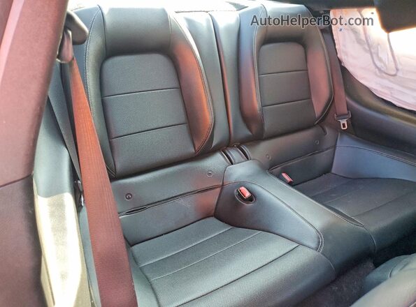 1FA6P8TH6H5310311 2017 FORD MUSTANG Gray Հետևի նստատեղերի տեսք
