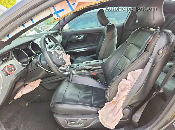 1FA6P8TH6H5310311 2017 FORD MUSTANG Gray Սալոնի դիմացի տեսք