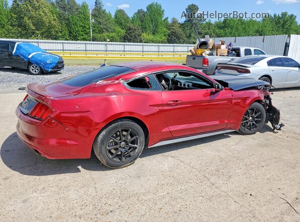 1FA6P8TH6H5329084 2017 FORD MUSTANG Red Հետևի աջ