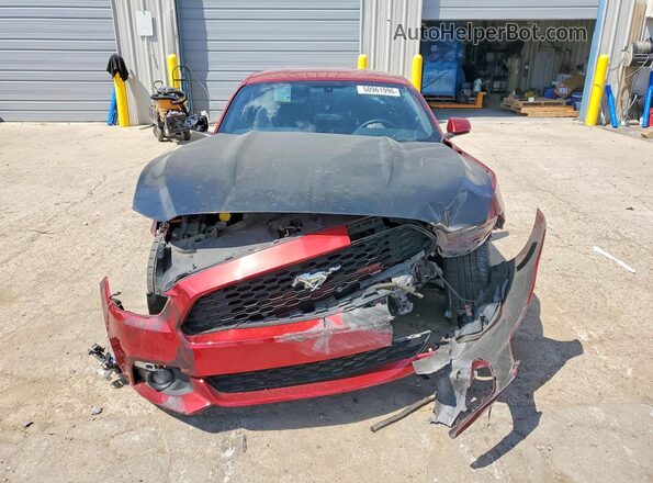 1FA6P8TH6H5329084 2017 FORD MUSTANG Red Դիմացի տեսք