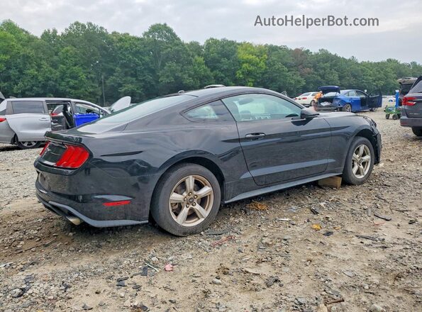 1FA6P8TH6K5116434 2019 FORD MUSTANG Black Trasero derecho