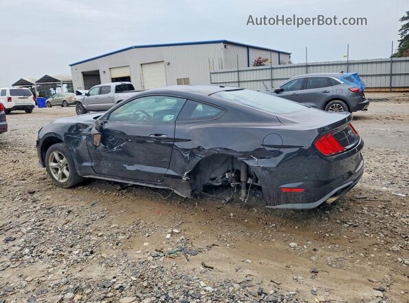 1FA6P8TH6K5116434 2019 FORD MUSTANG Black Trasero izquierdo