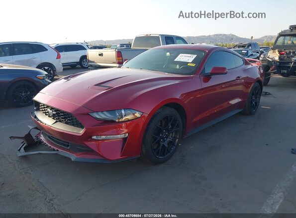1FA6P8TH6K5178366 2019 FORD MUSTANG Red Front left
