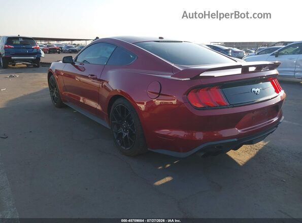 1FA6P8TH6K5178366 2019 FORD MUSTANG Red Rear left