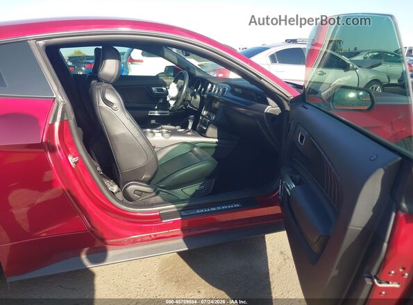 1FA6P8TH6K5178366 2019 FORD MUSTANG Red Front interior view