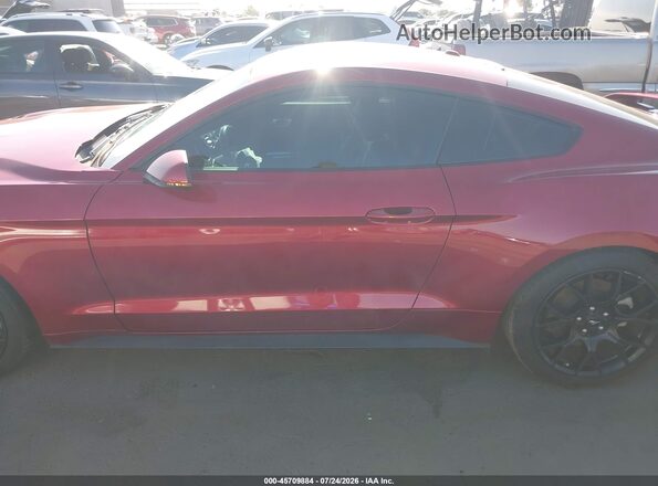 1FA6P8TH6K5178366 2019 FORD MUSTANG Red 360 interior view