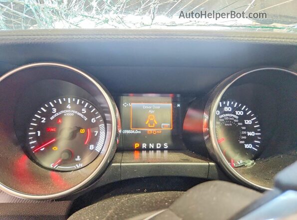 1FA6P8TH6L5183309 2020 FORD MUSTANG Black Սարքավորումների վահանակի տեսք