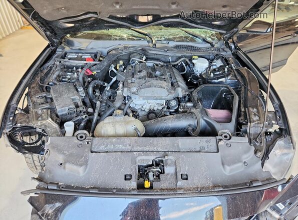 1FA6P8TH6L5183309 2020 FORD MUSTANG Black Սալոնի հետևի տեսք