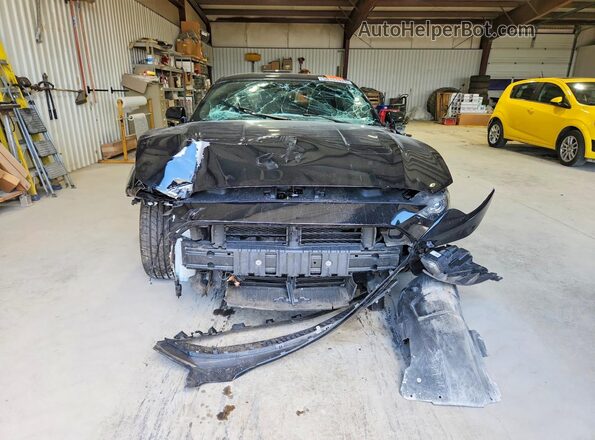 1FA6P8TH6L5183309 2020 FORD MUSTANG Black Դիմացի տեսք
