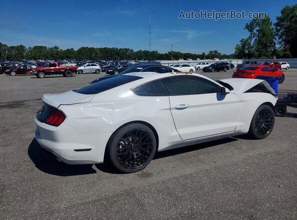 1FA6P8TH6M5127730 2021 FORD MUSTANG Белый Задняя правая четверть