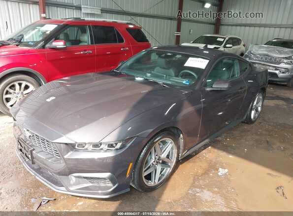 1FA6P8TH6R5141196 2024 FORD MUSTANG Black Front left