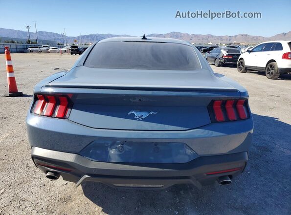 1FA6P8TH6S5101187 2025 FORD MUSTANG Gray Rear view