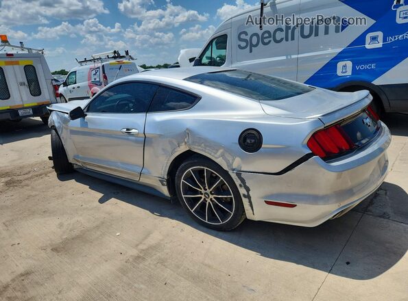 1FA6P8TH7G5220955 2016 FORD MUSTANG Silver Trasero izquierdo