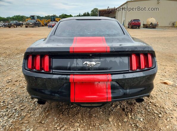 1FA6P8TH7H5255576 2017 FORD MUSTANG Black Widok z tyłu