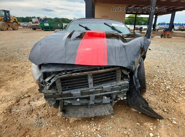 1FA6P8TH7H5255576 2017 FORD MUSTANG Black Widok z przodu