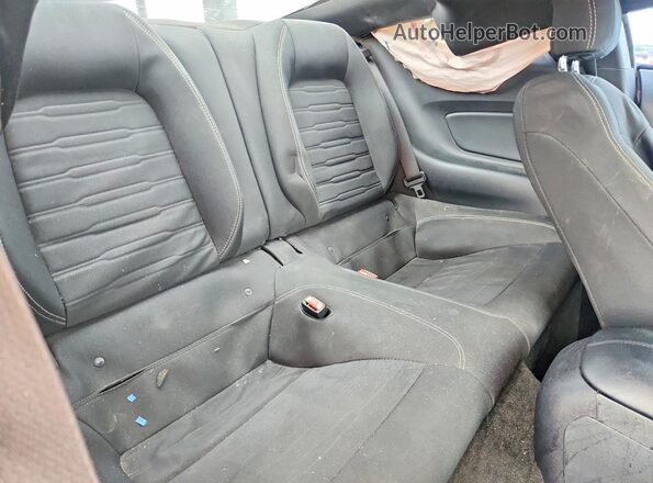 1FA6P8TH7H5255576 2017 FORD MUSTANG Black Widok tylnych siedzeń