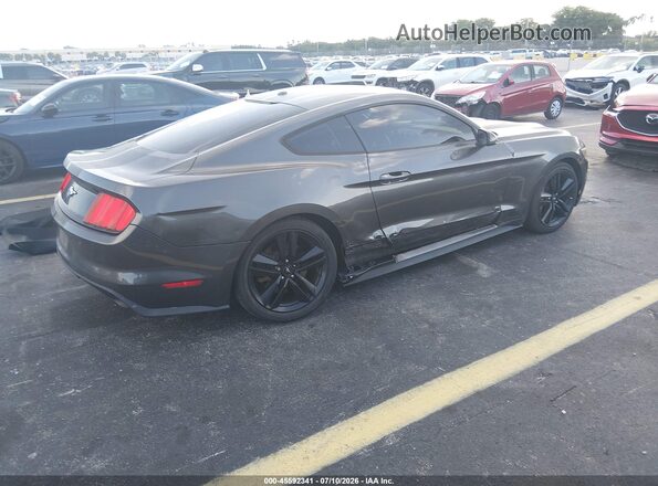 1FA6P8TH7H5259188 2017 FORD MUSTANG Gray Задня права чверть