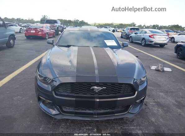 1FA6P8TH7H5259188 2017 FORD MUSTANG Gray Вид щитка приладів
