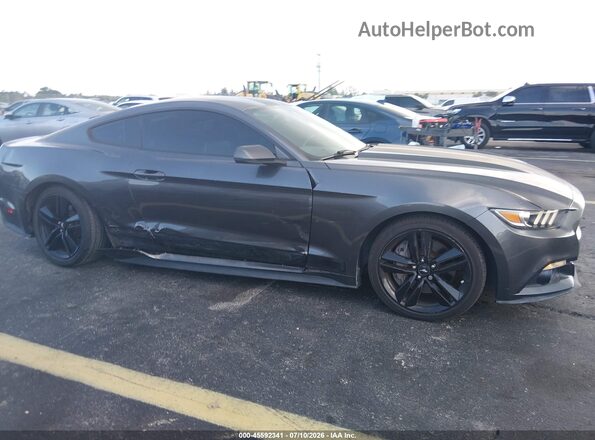 1FA6P8TH7H5259188 2017 FORD MUSTANG Gray Вид спереду