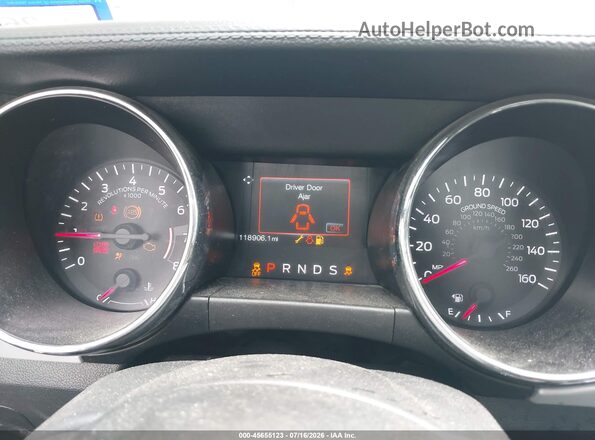 1FA6P8TH7H5322905 2017 FORD MUSTANG Серый Вид задних сидений