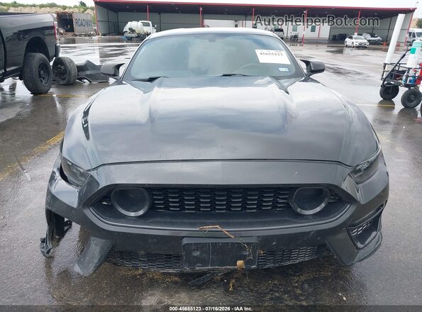1FA6P8TH7H5322905 2017 FORD MUSTANG Серый Вид задней части салона