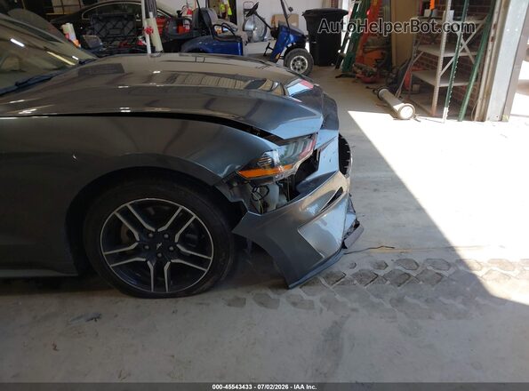 1FA6P8TH7J5101603 2018 FORD MUSTANG Gray Դիմացի տեսք