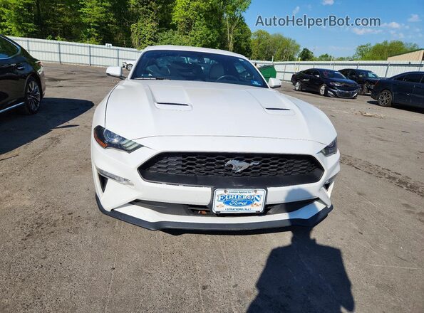 1FA6P8TH7J5170341 2018 FORD MUSTANG White Вид спереду
