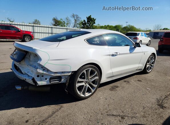 1FA6P8TH7J5170341 2018 FORD MUSTANG White Задня права чверть