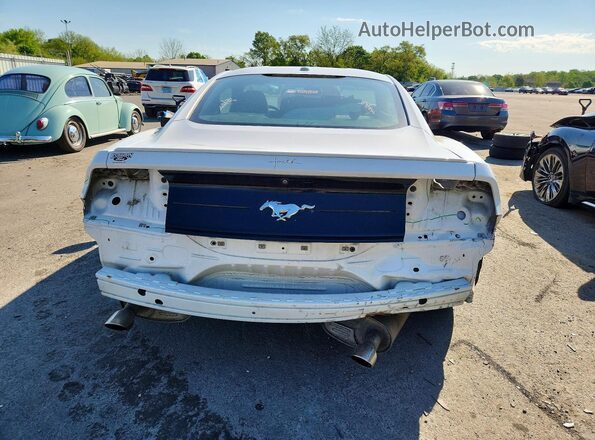 1FA6P8TH7J5170341 2018 FORD MUSTANG White Вид ззаду