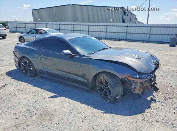 1FA6P8TH7J5174633 2018 FORD MUSTANG Gray Przód prawy
