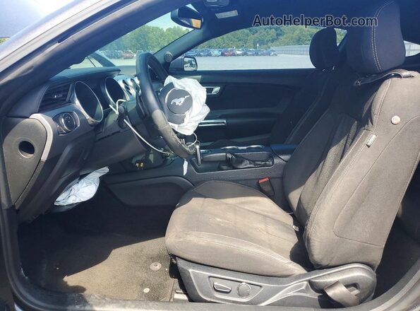 1FA6P8TH7J5174633 2018 FORD MUSTANG Gray Widok wnętrza z przodu
