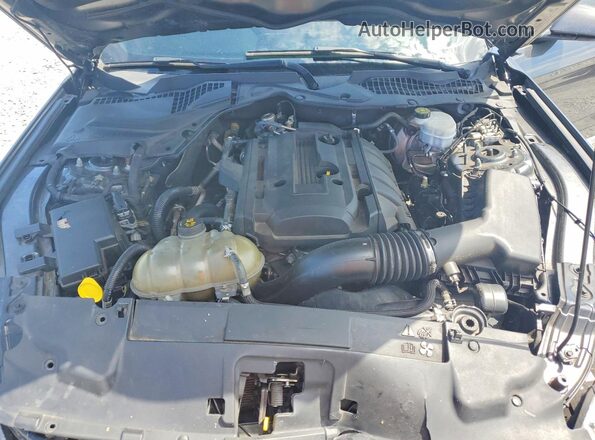 1FA6P8TH7J5174633 2018 FORD MUSTANG Gray Widok wnętrza z tyłu