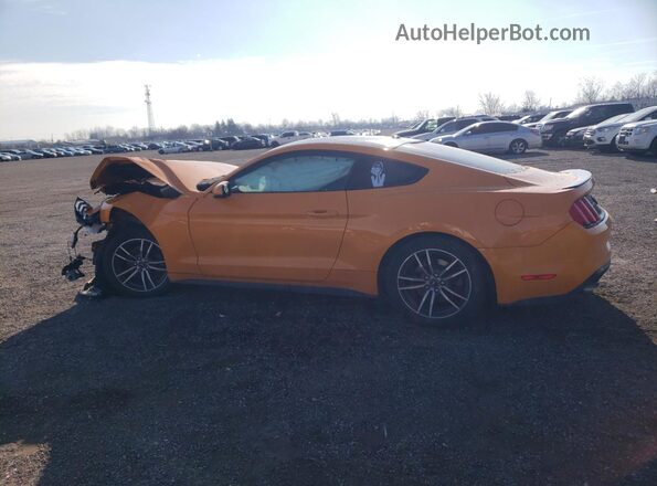 1FA6P8TH7K5103286 2019 FORD MUSTANG Yellow Tył lewy