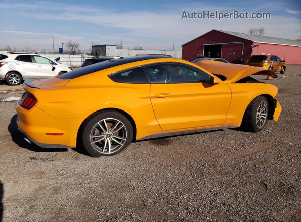 1FA6P8TH7K5103286 2019 FORD MUSTANG Yellow Tył prawy