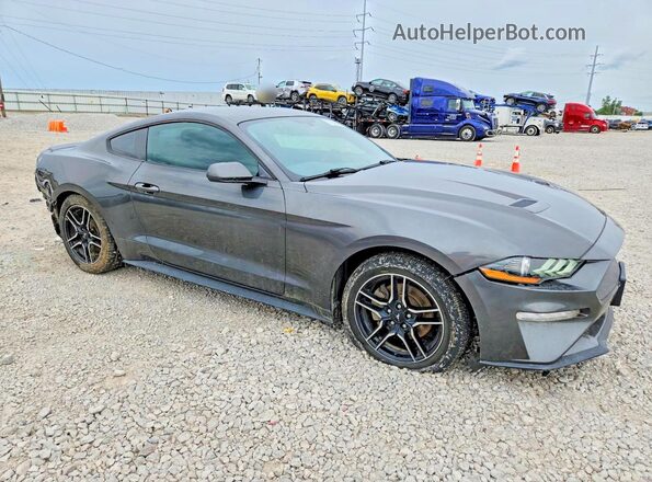 1FA6P8TH7K5167537 2019 FORD MUSTANG Gray Front right