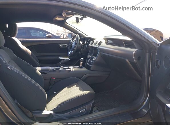 1FA6P8TH7K5194916 2019 FORD MUSTANG Gray Front interior view