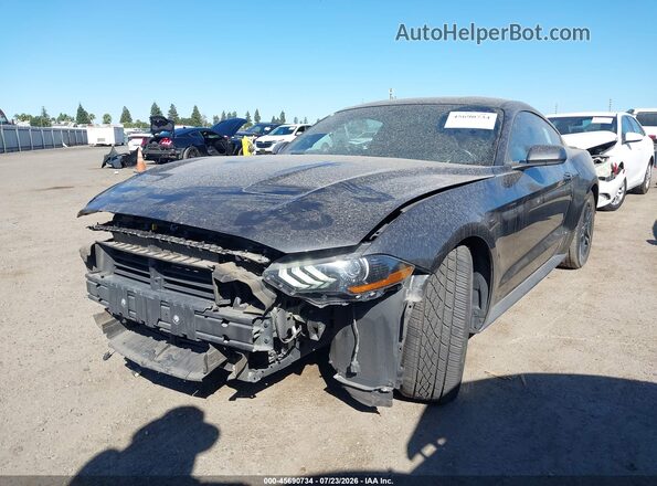 1FA6P8TH7K5194916 2019 FORD MUSTANG Gray Front left