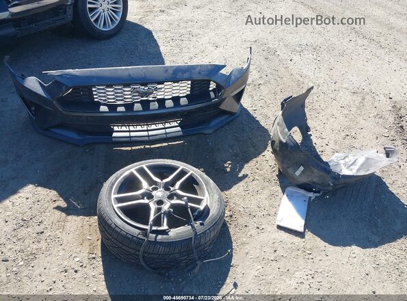 1FA6P8TH7K5194916 2019 FORD MUSTANG Gray Instrument cluster view