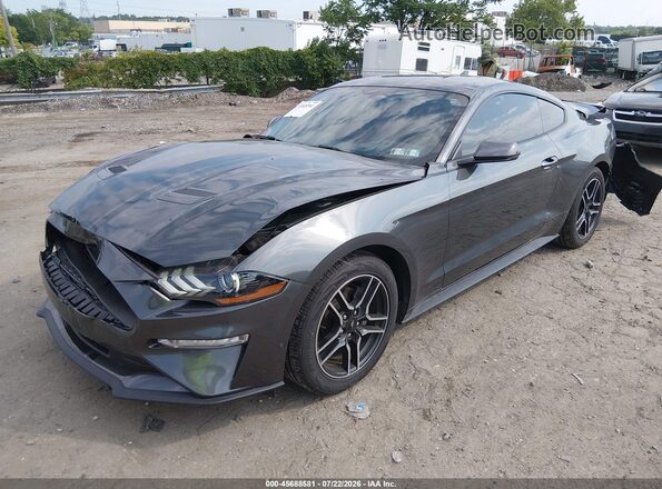1FA6P8TH7L5153428 2020 FORD MUSTANG Gray Front left