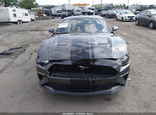 1FA6P8TH7L5153428 2020 FORD MUSTANG Gray Instrument cluster view