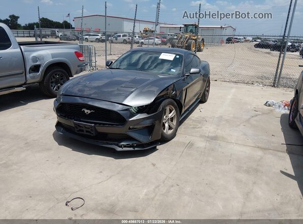 1FA6P8TH7L5178989 2020 FORD MUSTANG Серый Передняя левая четверть