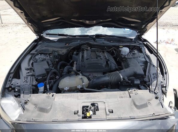 1FA6P8TH7L5178989 2020 FORD MUSTANG Серый Вид сзади