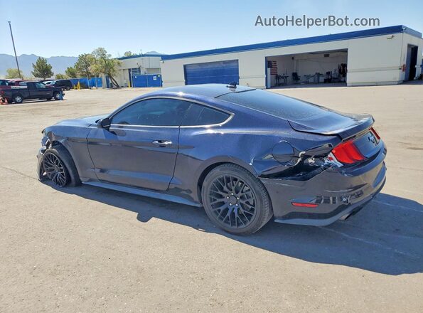 1FA6P8TH7M5140759 2021 FORD MUSTANG Black Tył lewy