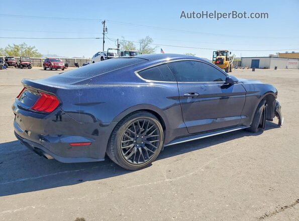 1FA6P8TH7M5140759 2021 FORD MUSTANG Black Tył prawy