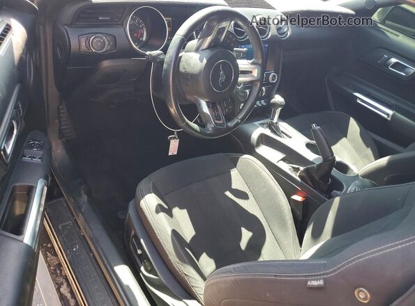 1FA6P8TH7M5140759 2021 FORD MUSTANG Black Widok deski rozdzielczej