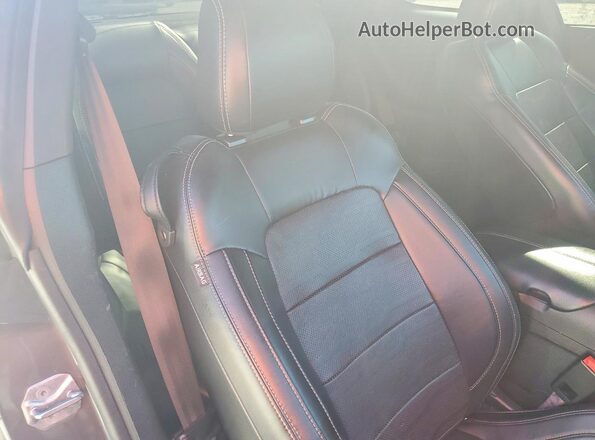 1FA6P8TH7M5157240 2021 FORD MUSTANG Gray Rear seats view